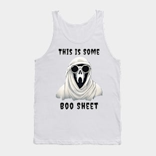 Boo Sheet Halloween Tank Top